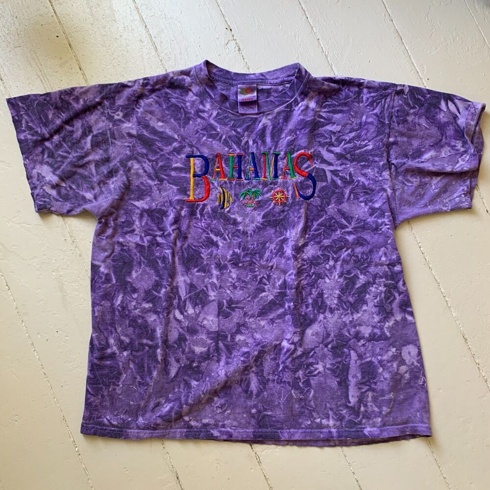 Y2K TieDye Bahamas T-Shirt XL